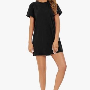 Black T-Shirt Dress